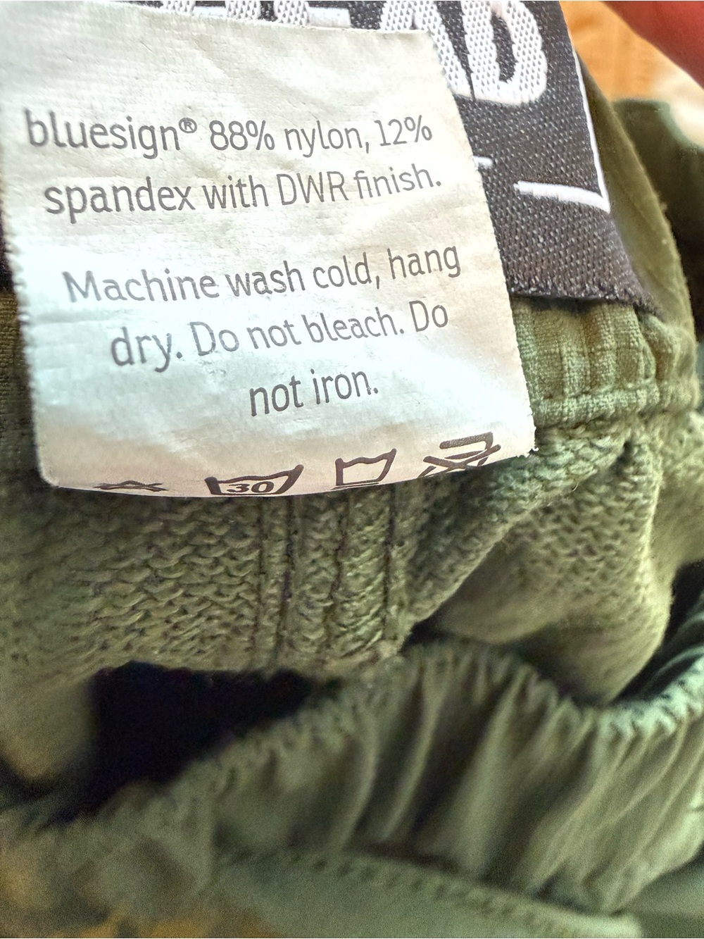 Coalatree Trailhead Adventure Pants Olive Green Ripstop Drawstring Hiking M Reg - Picture 9 of 14